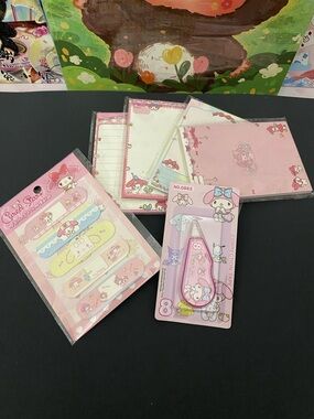 Sanrio My Melody Pink Pastel Stationery Set